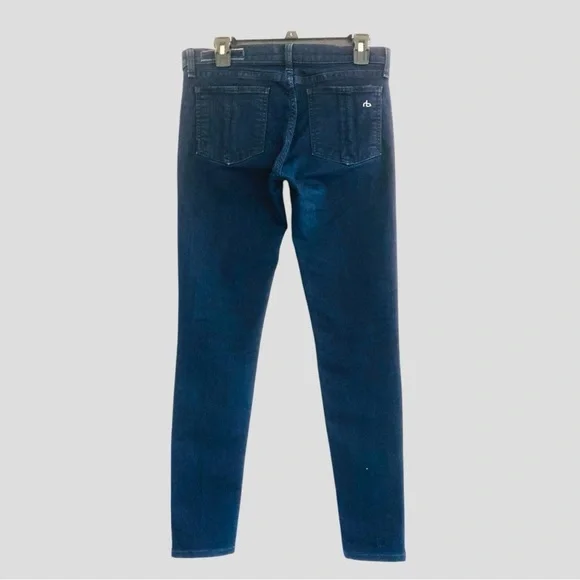 Rag & Bone Legging Jean 28 Mid Rise in Midnight Blue - Picture 9 of 16